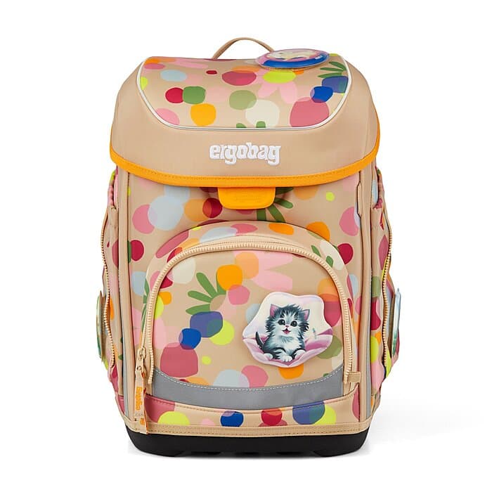 Ergobag Cubo Schulranzen Set Flower PowBär