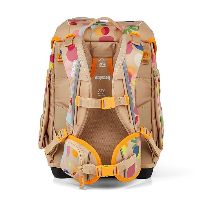 Ergobag Cubo Schulranzen Set Flower PowBär