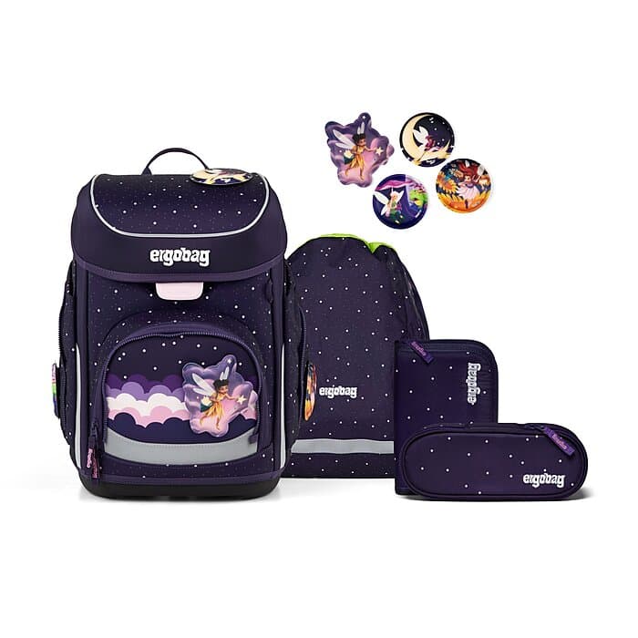 Ergobag Cubo Schulranzen Set SternguckBär