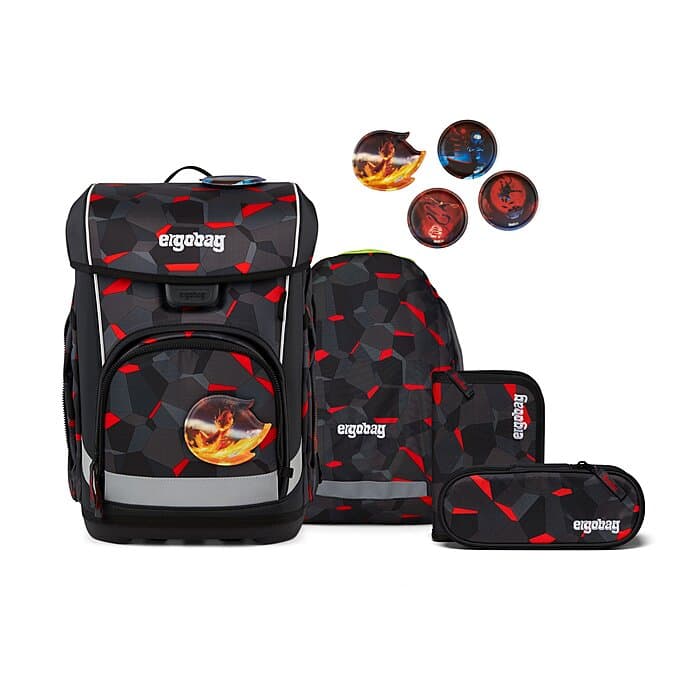 Ergobag Cubo light Schulranzen Set TaekBärdo