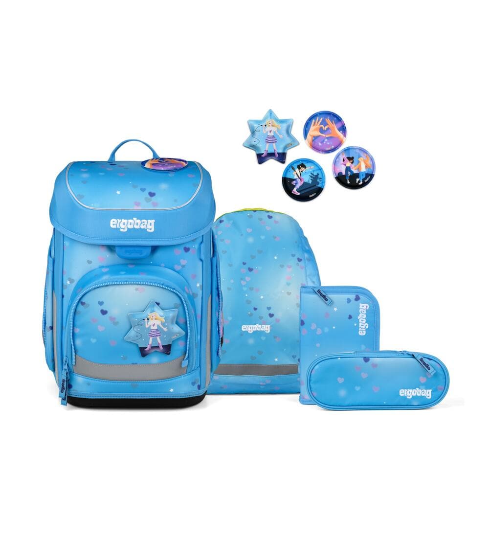 Ergobag Cubo Schulranzen Set BühnenfieBär 5-teilig