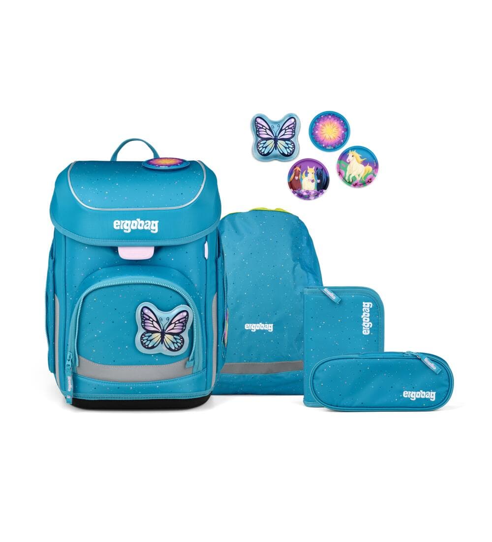 Ergobag Cubo Schulranzen Set SchmettBärling 5-teilig