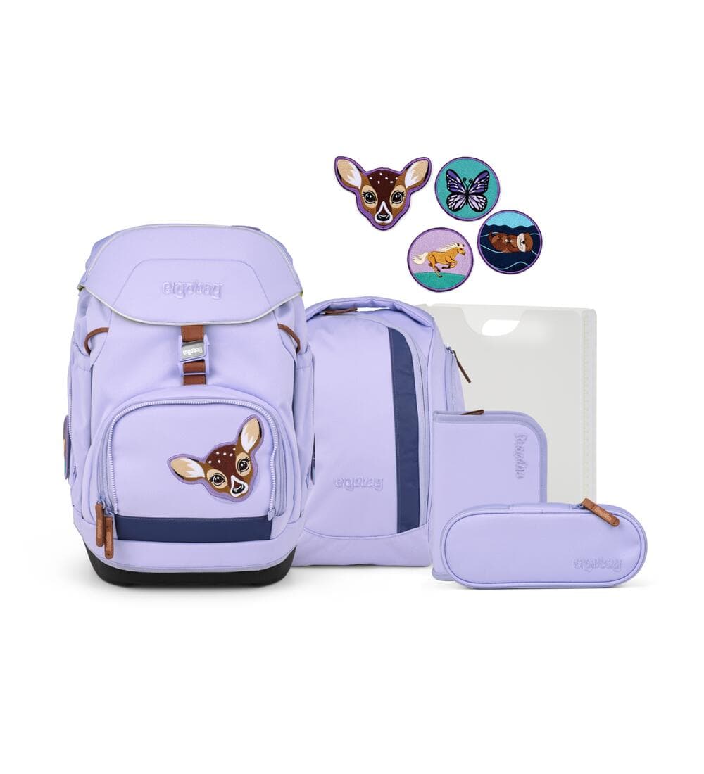 Ergobag Pack Schulrucksack Set WaldBärsucher 6-teilig