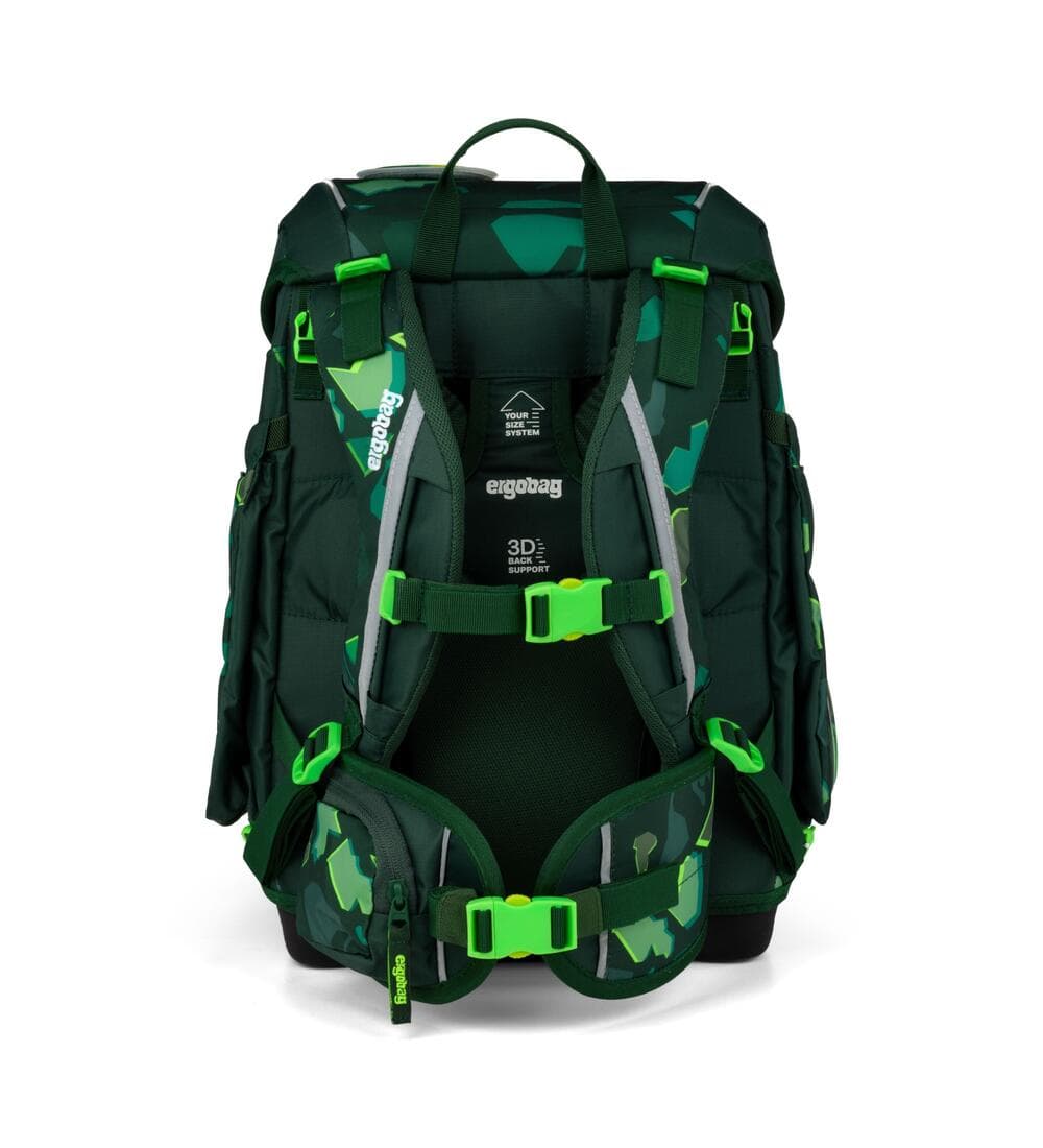 Ergobag Cubo Schulranzen Set DinosauriBär 5-teilig