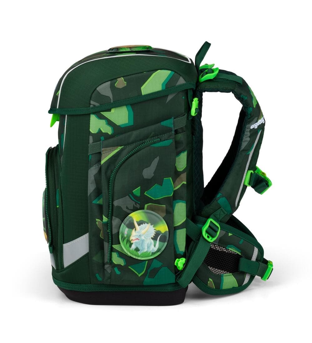 Ergobag Cubo light Schulranzen Set DinosauriBär 5-teilig