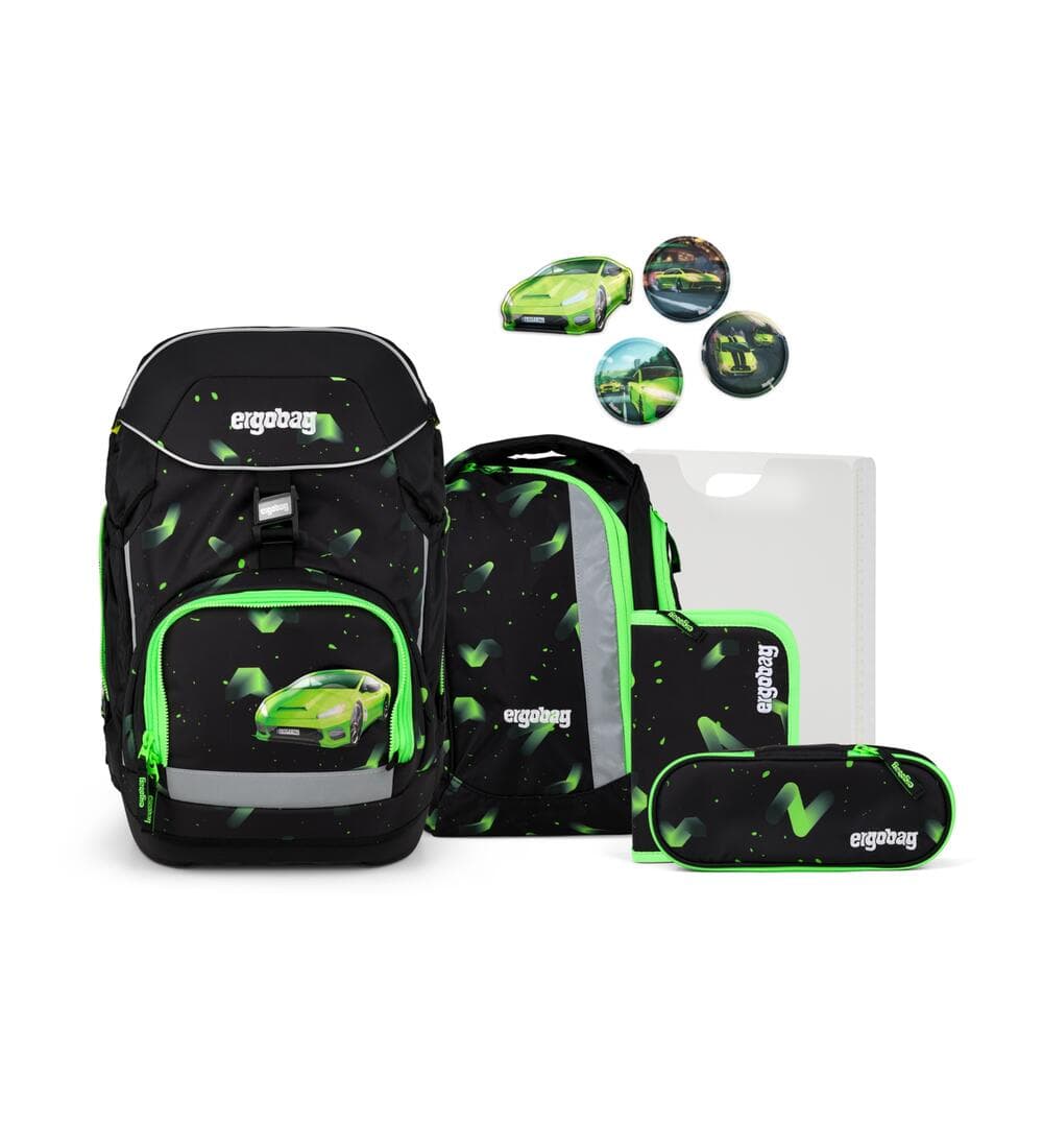 Ergobag Pack Schulrucksack Set Übärholspur 6-teilig