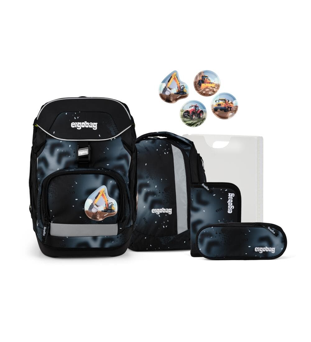Ergobag Pack Schulrucksack Set FundBärment 6-teilig