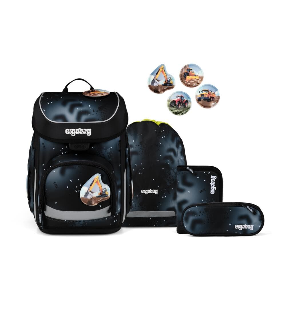 Ergobag Cubo Schulranzen Set FundBärment 5-teilig