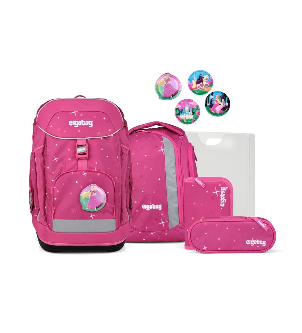 Ergobag Maxi Schulrucksack Set ZauBärschloss 6-teilig