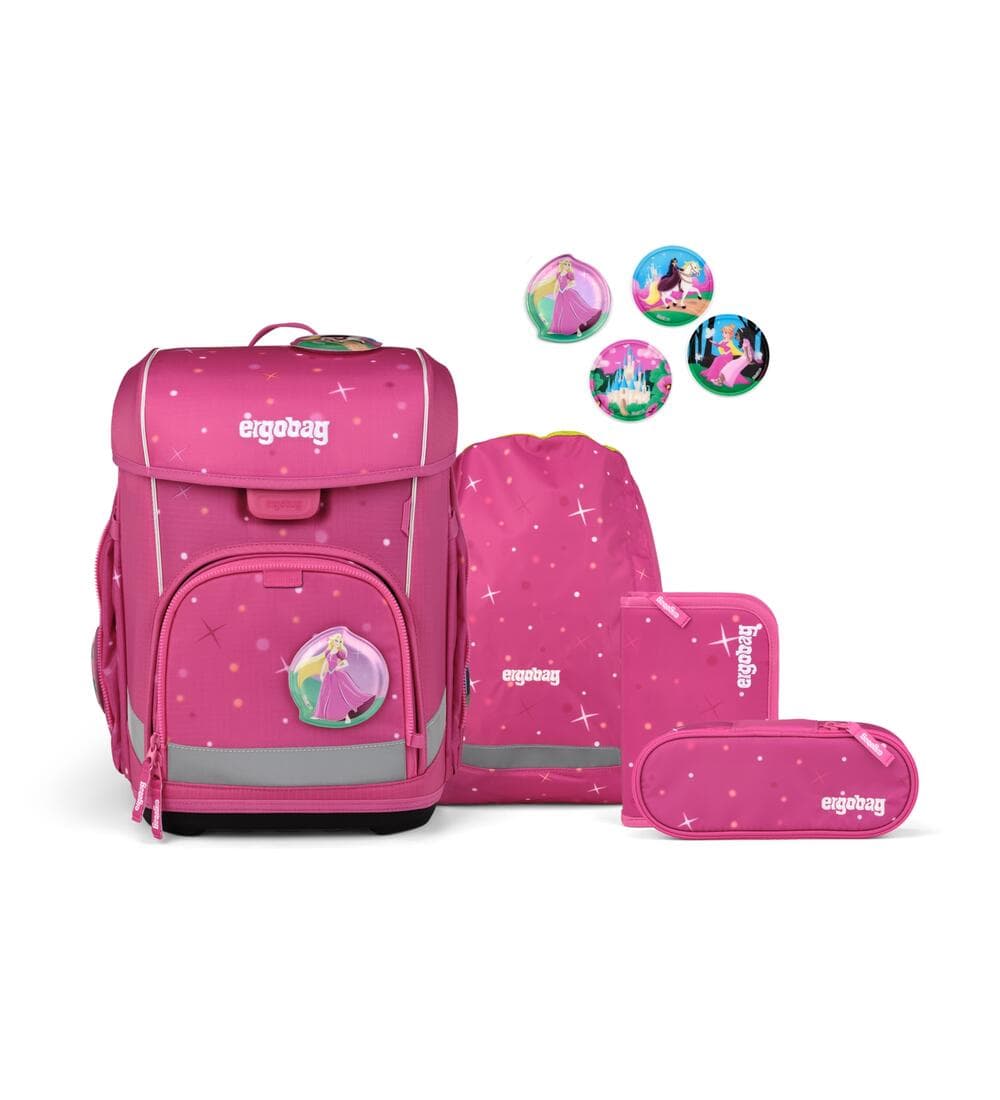 Ergobag Cubo light Schulranzen Set ZauBärschloss 5-teilig