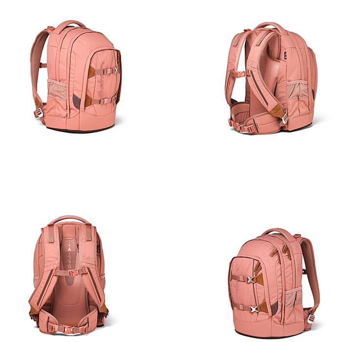 Satch Pack Nordic Coral 3tlg Schulrucksack-Set