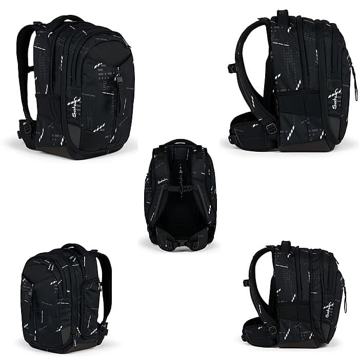 Satch Match Ninja Matrix 2024 3tlg Schulrucksack-Set