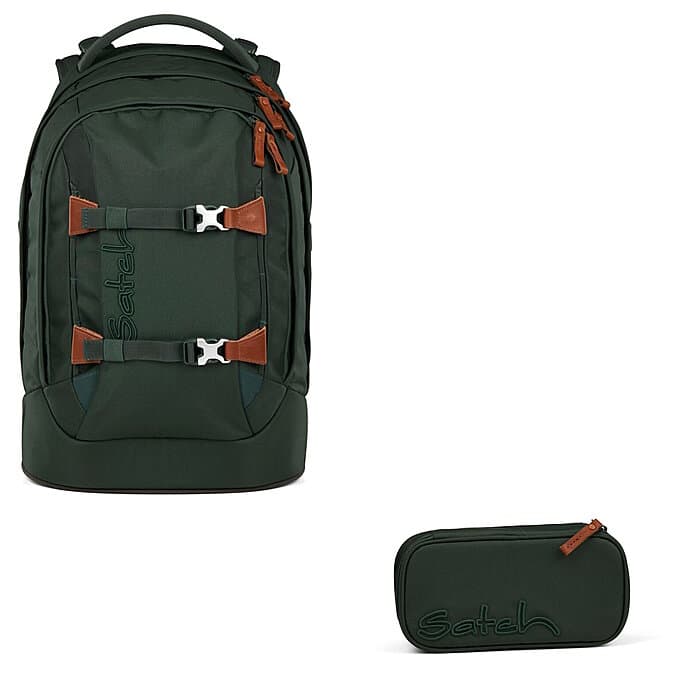 Satch Pack Nordic Forest Green 2tlg.