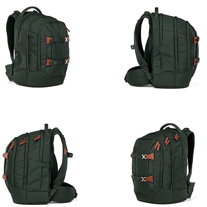 Satch Pack Nordic Forest Green 3tlg.