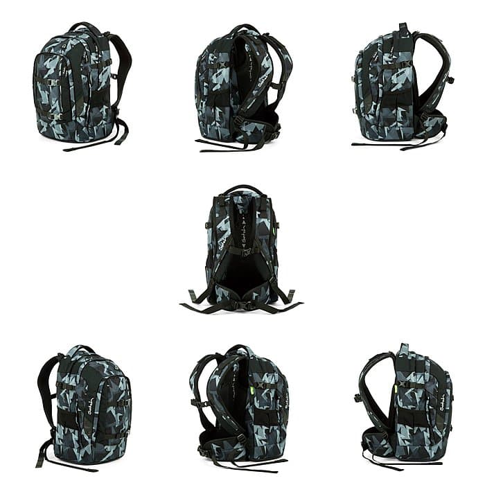 Satch Pack Gravity Grey Schulrucksack