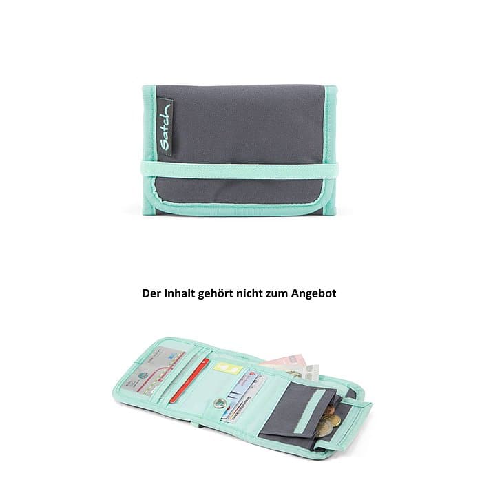 Satch Geldbörse Mint Phantom