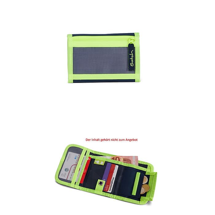 Satch Geldbörse Toxic Yellow