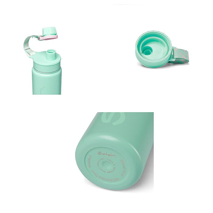 Satch Edelstahl-Trinkflasche mint 500ml