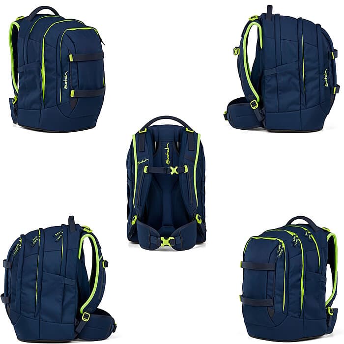 Satch Pack Toxic Yellow Schulrucksack