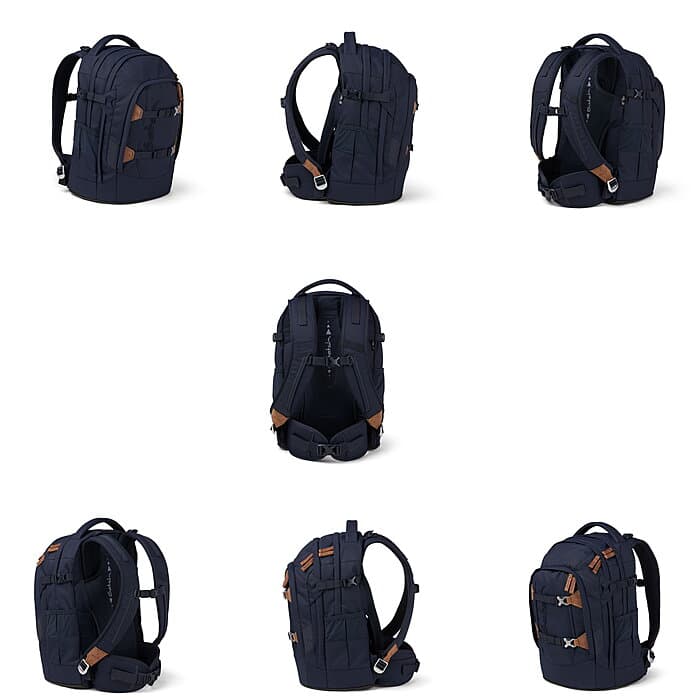 Satch Pack Nordic Blue Schulrucksack