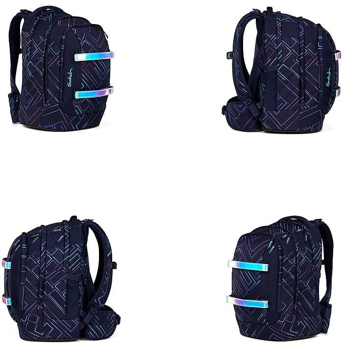 Satch Pack Purple Laser Schulrucksack