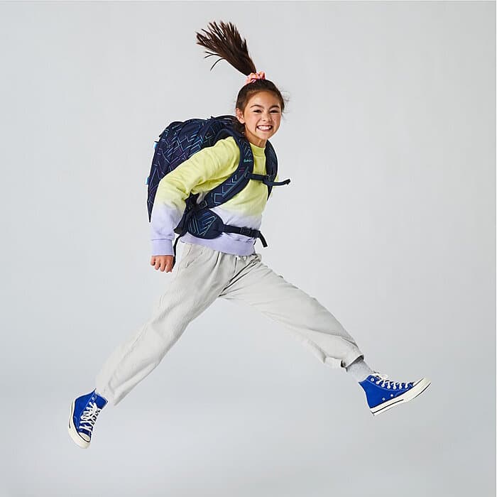 Satch Pack Purple Laser Schulrucksack