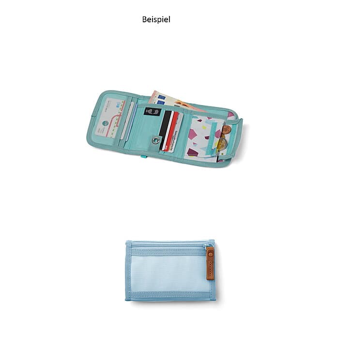Satch Geldbörse Nordic Ice Blue