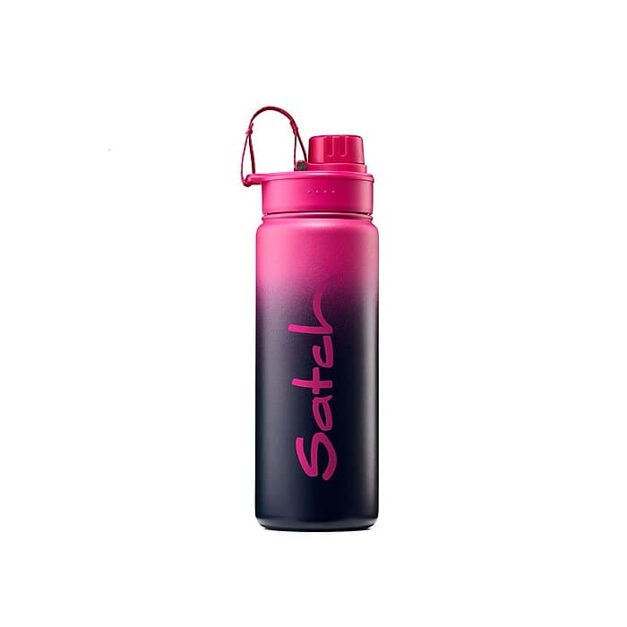 Satch Edelstahl-Trinkflasche Pink Graffiti