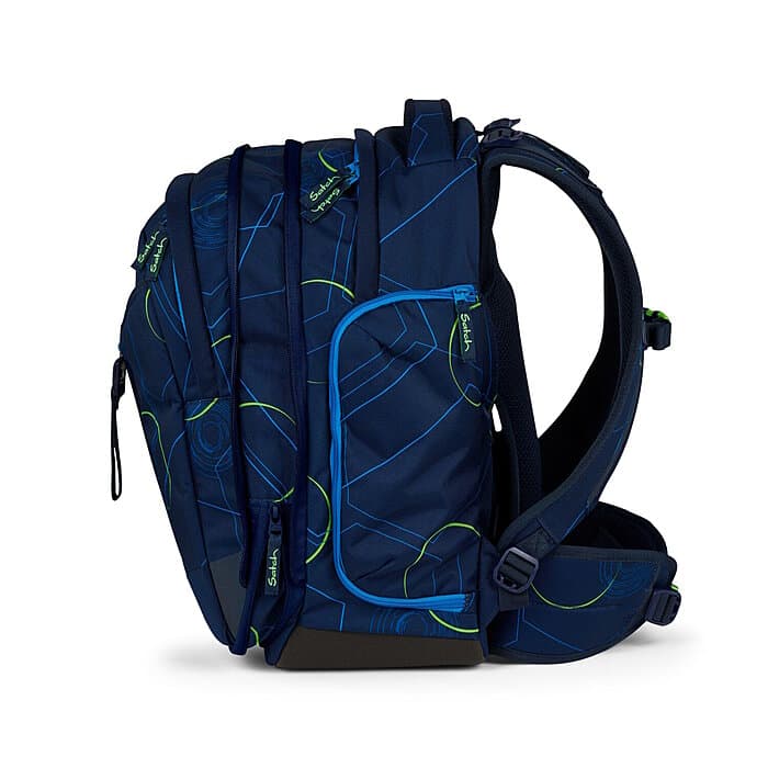 Satch Match Blue Tech Schulrucksack