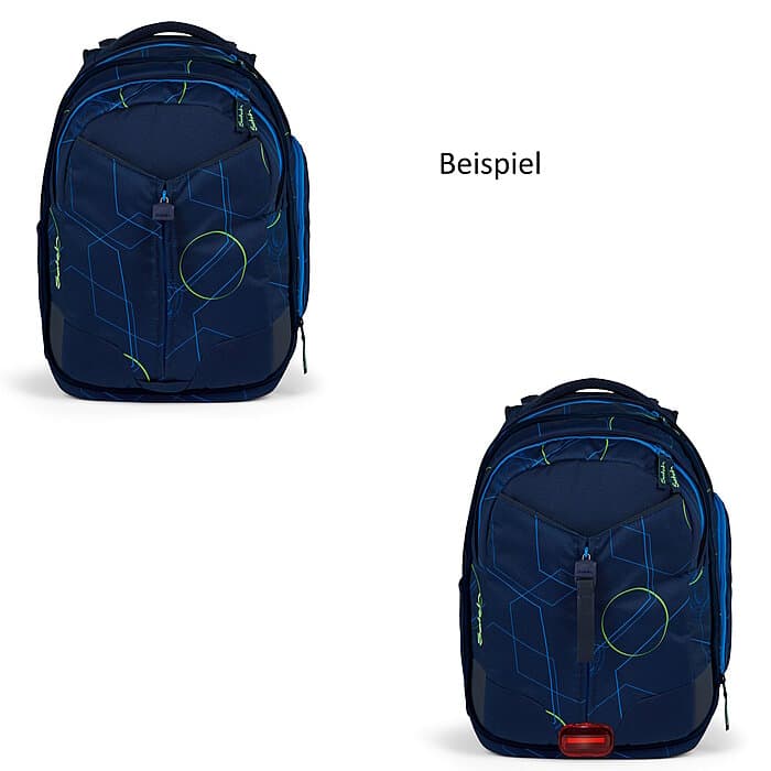Satch Match Blue Tech Schulrucksack