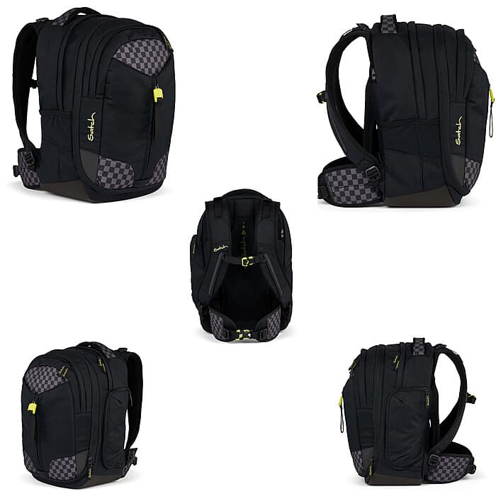 Satch Match Dark Skate Schulrucksack