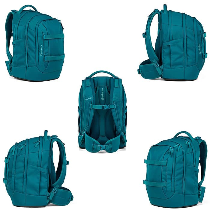 Satch Pack Deep Petrol Schulrucksack