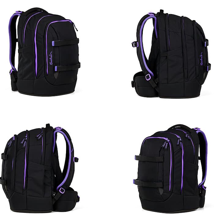 Satch Pack Purple Phantom Schulrucksack