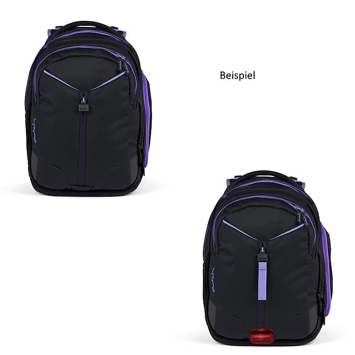 Satch Match Purple Phantom Schulrucksack