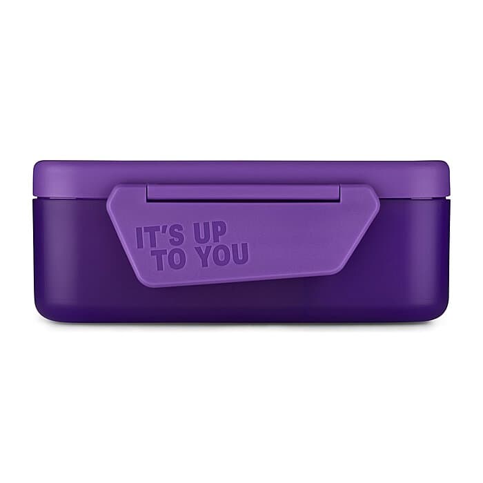 Satch Brotdose purple