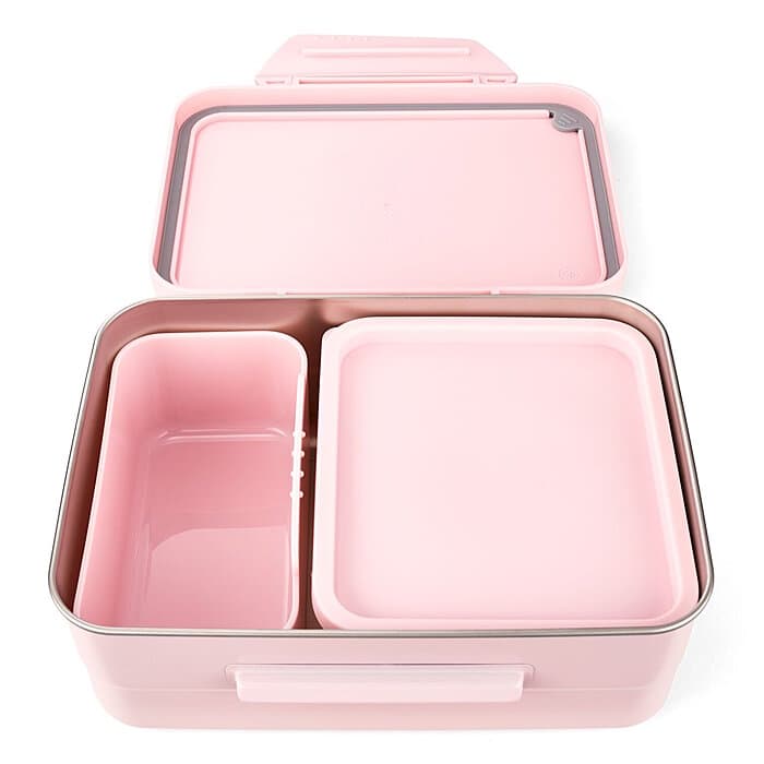Satch Edelstahl Brotdose rose