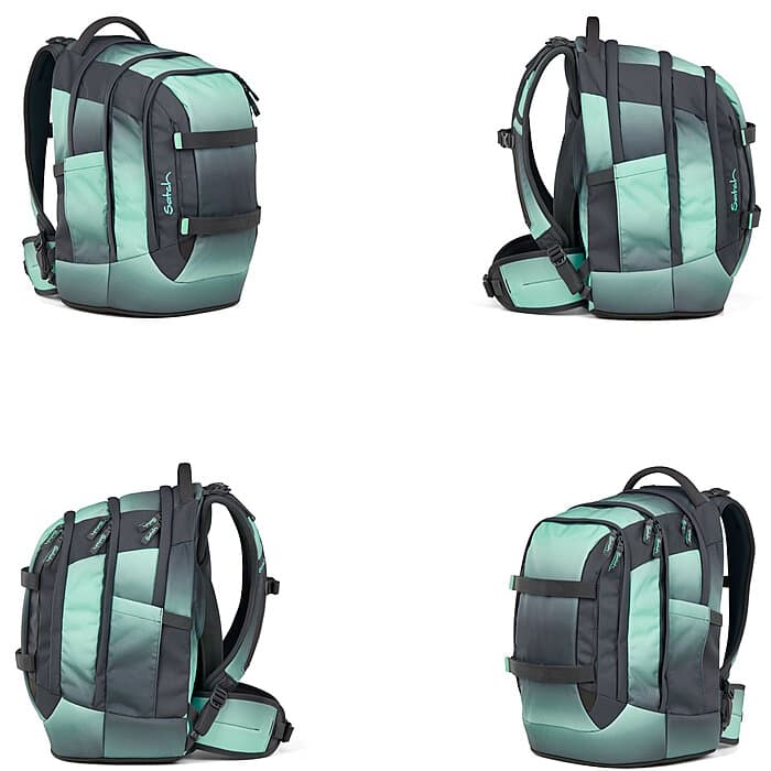 Satch Pack Gradient Mint Schulrucksack