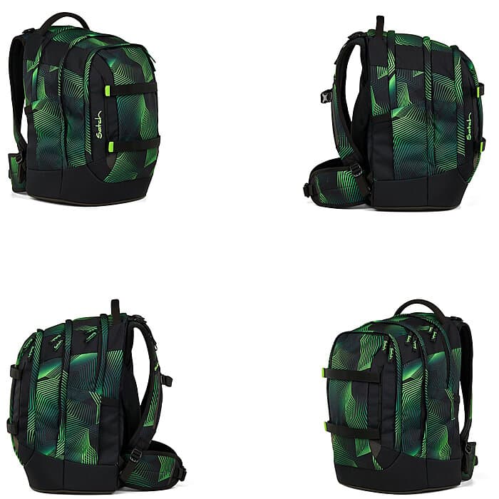 Satch Pack Seismic Green Schulrucksack