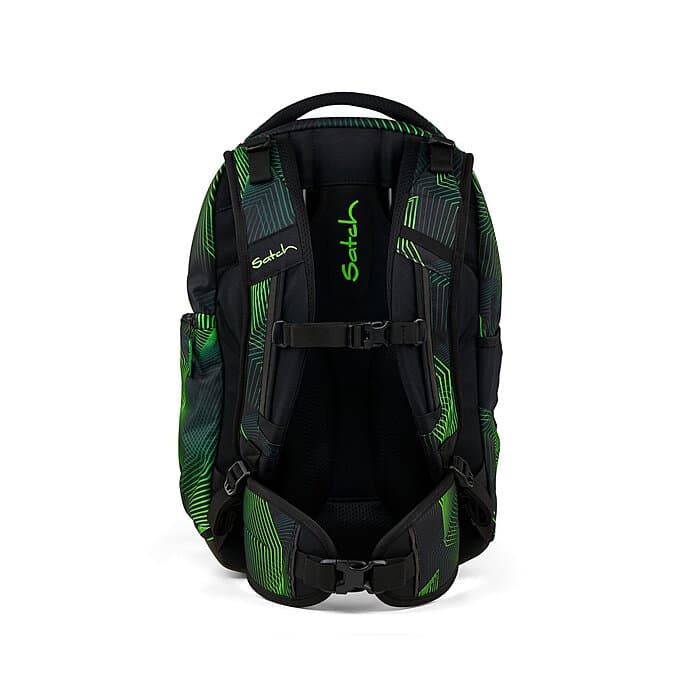 Satch Match Seismic Green Schulrucksack