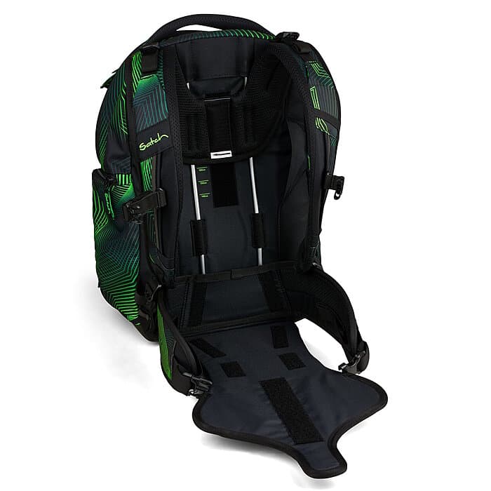 Satch Match Seismic Green Schulrucksack
