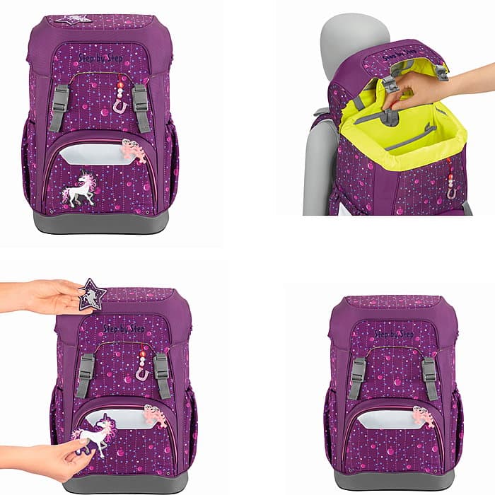 Step by Step Giant Dreamy Unicorn Schulranzen-Set