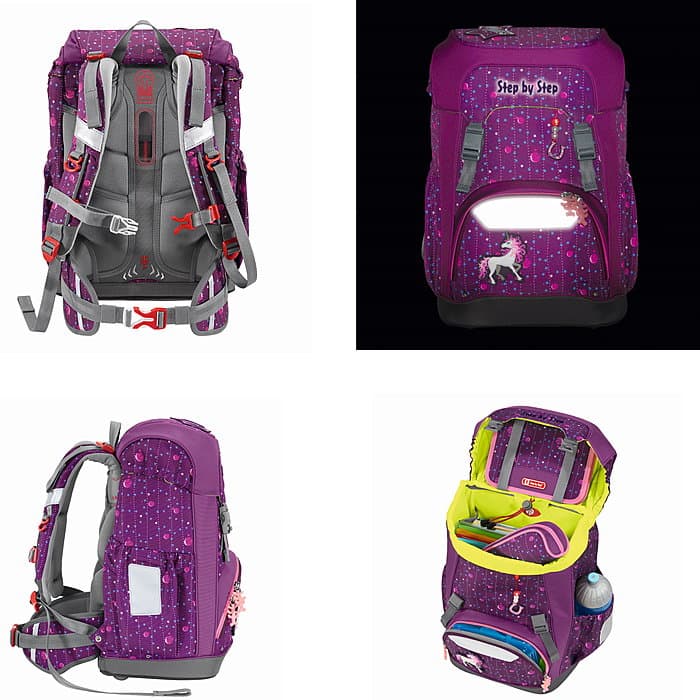 Step by Step Giant Dreamy Unicorn Schulranzen-Set