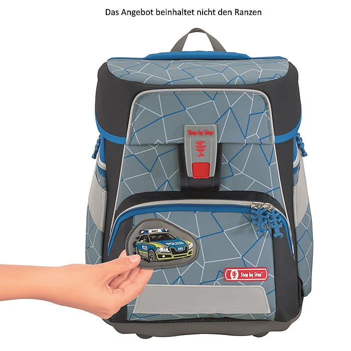 Step by Step Magic Mags Flash Police Alaram