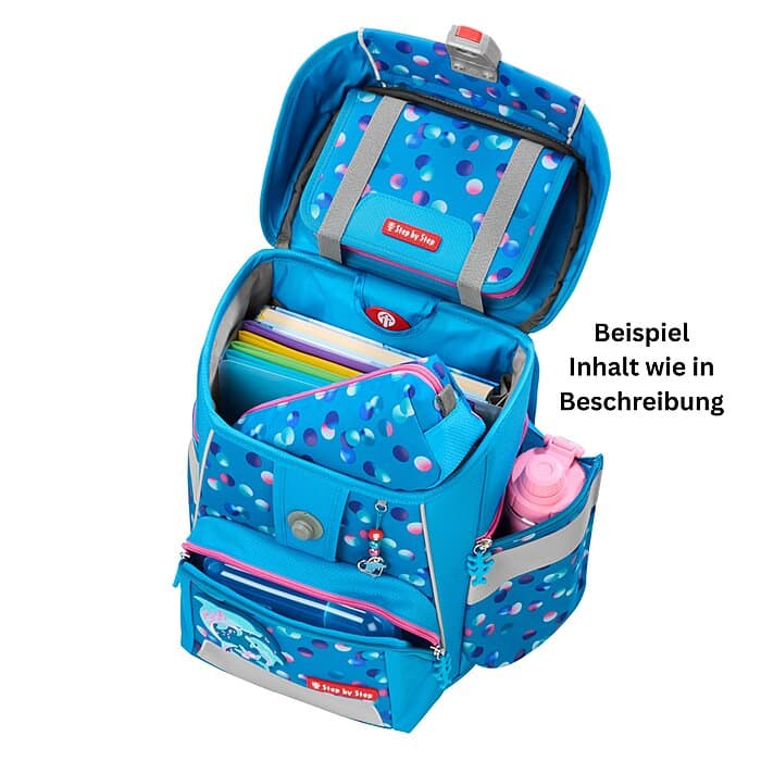 Step by Step Space Schulranzen Set Dolphin Finja 5-teilig