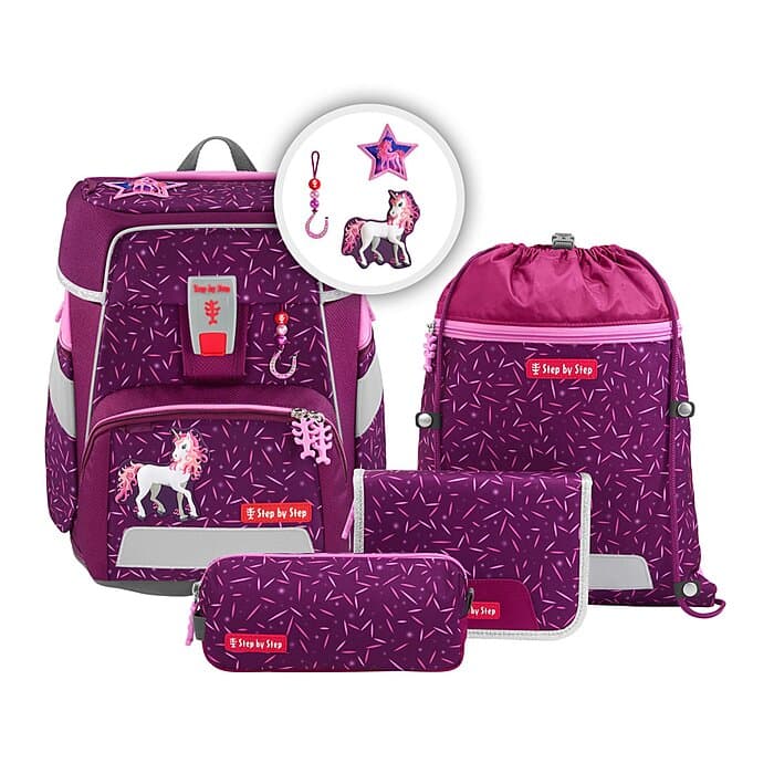 Step by Step Space Schulranzen Set Pretty Unicorn Nuala 5-teilig