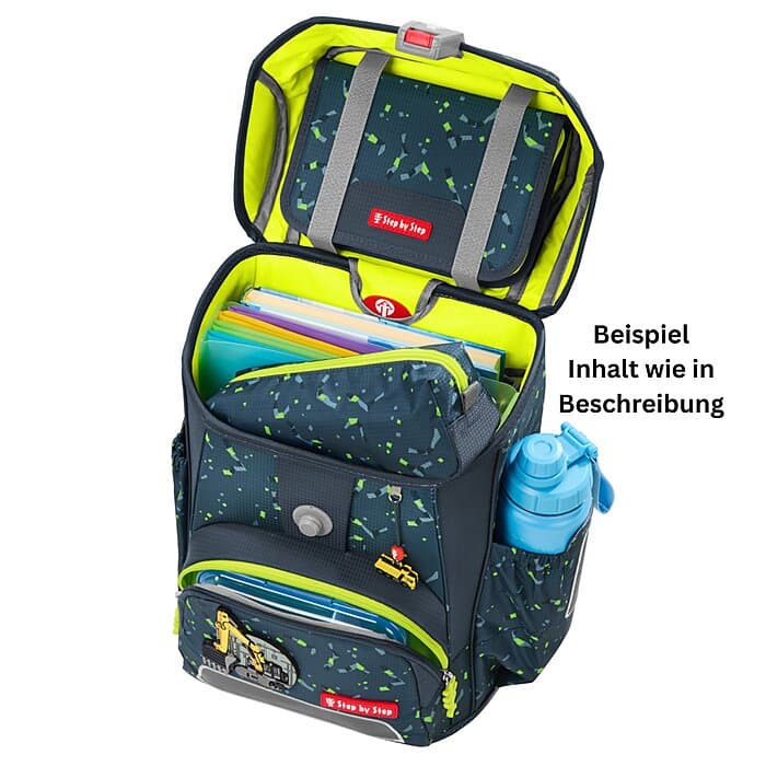 Step by Step Cloud Schulranzen Set Bagger Rocco 5-teilig