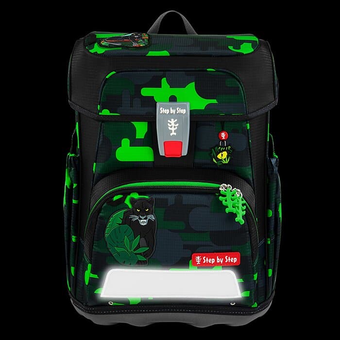 Step by Step Cloud Schulranzen Set Black Cat Chiko 5-teilig