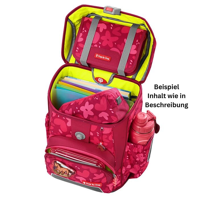 Step by Step Cloud Schulranzen Set Wild Horse Nora 5-teilig
