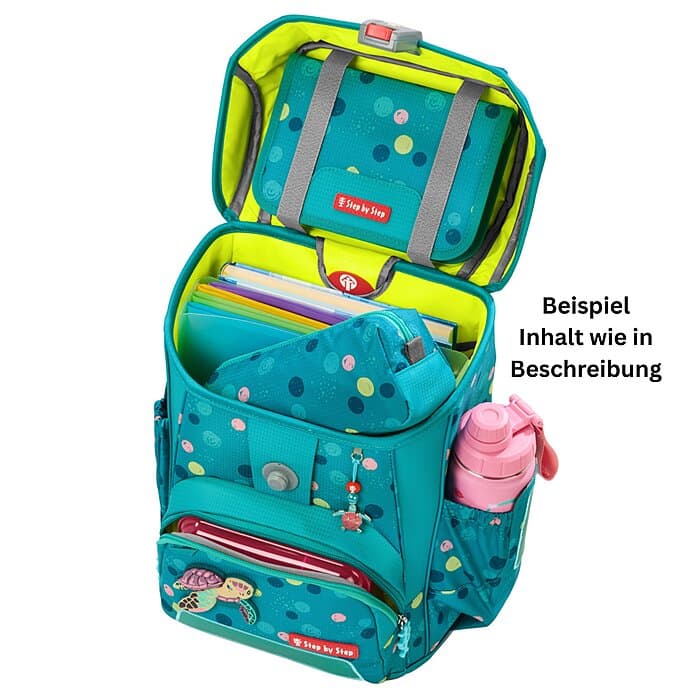 Step by Step Cloud Schulranzen Set Turtle Josie 5-teilig