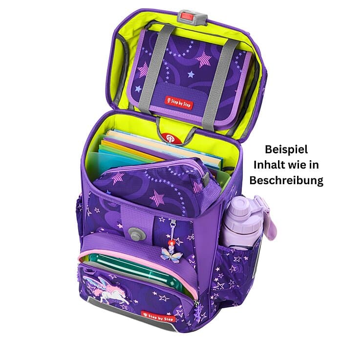 Step by Step Cloud Schulranzen Set Pegasus Liv 5-teilig